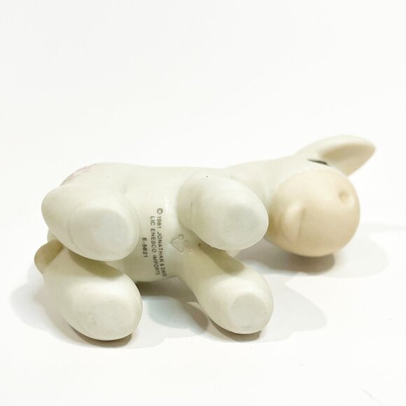 Precious Moments Nativity Donkey Figurines 1980, 1981 E-5621 Set of 2 - Picture 6 of 11